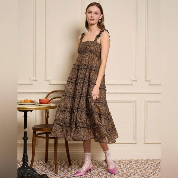 Sister Jane Lisette Organza Midi Dress XS - Picture 2 of 4